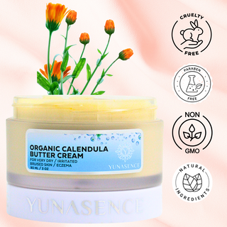 CALENDULA Organic Butter Cream, with Manuka, Arnica & Helichrysum.
