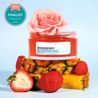 ROSEBERRY Soft Cleansing Gelly Balm,  Phytoaromatic Balm-to-Milk Skin Cleanser