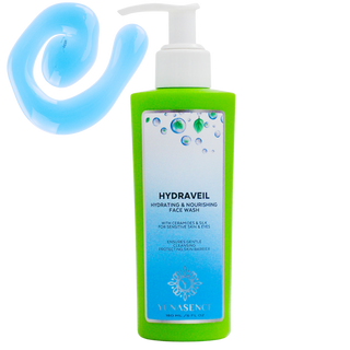 HYDRAVEIL Hydrating and Nourishing Face Wash, with Ceramides & Silk, 6oz