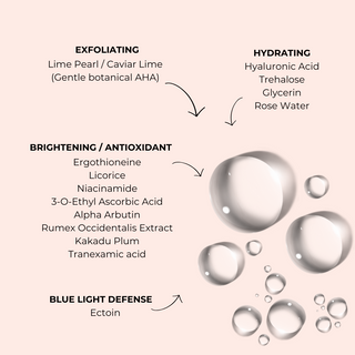 key ingredients in RADIAN-C+ Antioxidant Brightening Essence