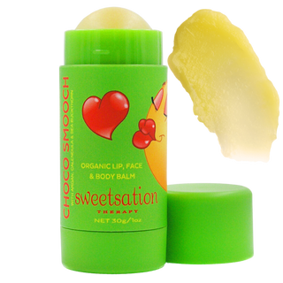 Choco Smooch Organic Lip & Face Balm, with Argan, Calendula & Sea Buckthorn
