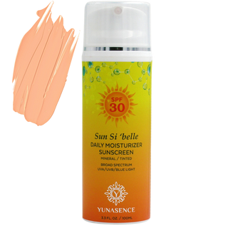 Sun Si'belle Daily Moisturizing Sunscreen SPF30, Tinted, UVA / UVB / Blue Light