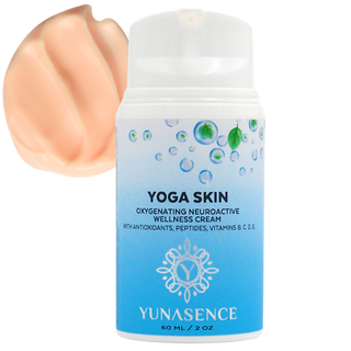 YOGA SKIN Oxygenating Neuroactive Wellness Cream, with Antioxidants, Vitamins B. C. D. E.