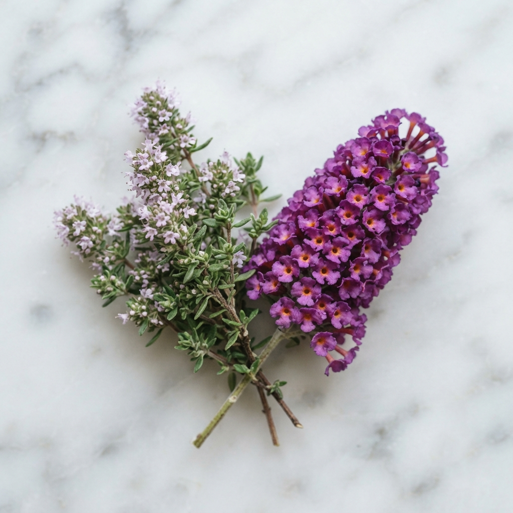 image of Thymus Vulgaris Flower/Leaf Extract, Buddleja Davidii Extract