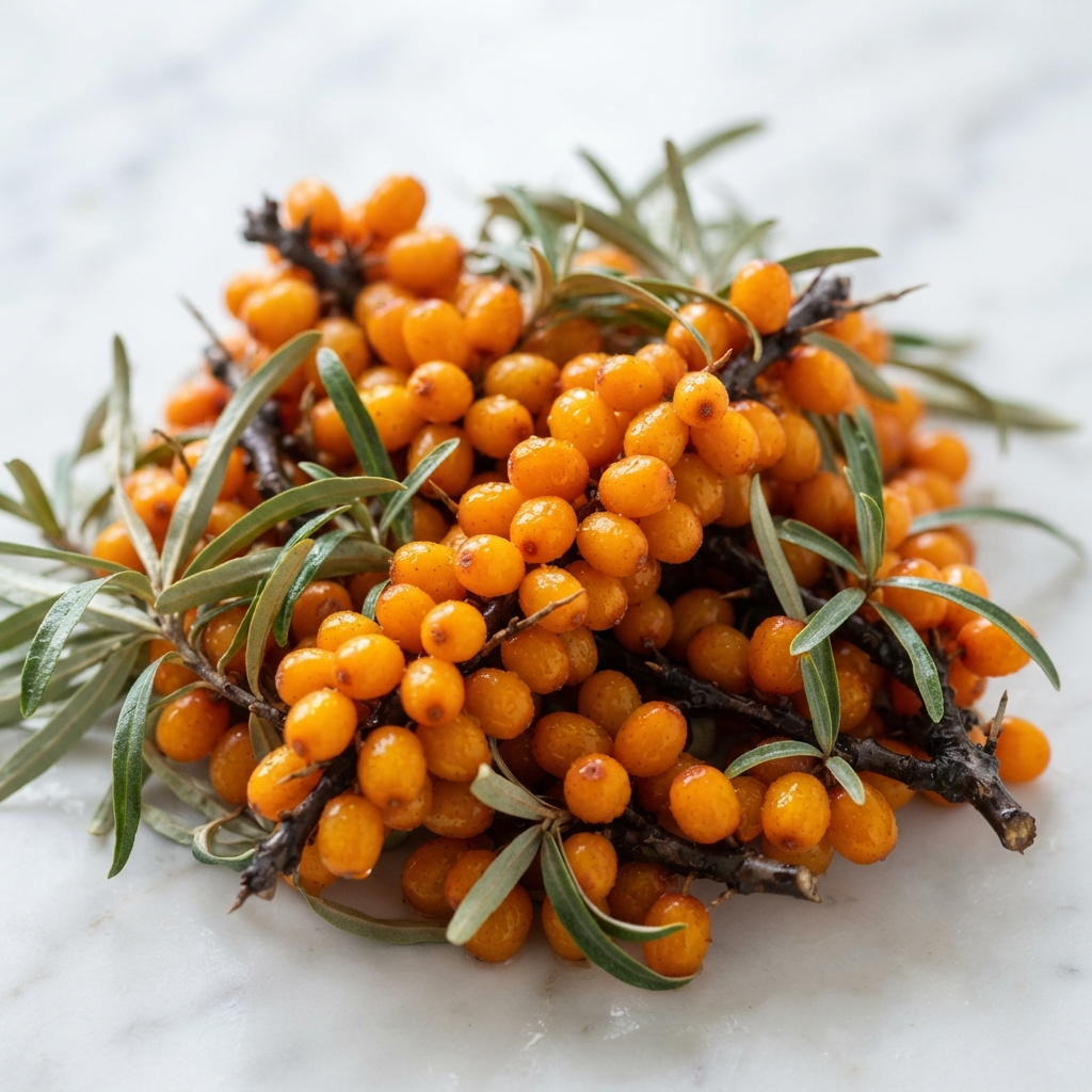 image of sea buckthorn berries