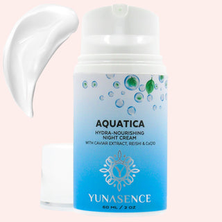 AQUATICA Hydra-Nourishing Night Cream with Caviar Extract, Reishi and CoQ10