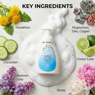 BLICITY NU Cosmic Shield Purifying Detoxifying Cleansing Foam, 8oz