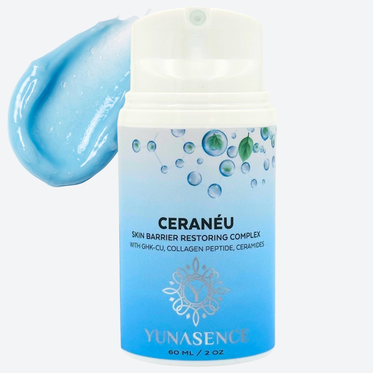 Copper Peptide Barrier Cream - Yunasence GHK-Cu with Ceramides YUNASENCE Copper Peptide Barrier Cream - Yunasence GHK-Cu with Ceramides YUNASENCE