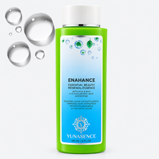 ENAHANCE Essential Beauty Renewal Essence for all skin types, with AHA, PHA.