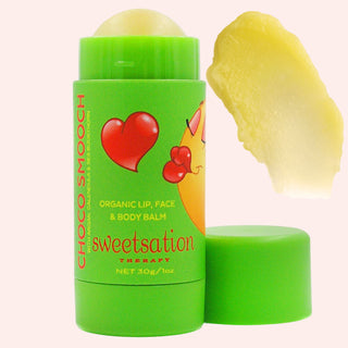 Choco Smooch Organic Lip & Face Balm, with Argan, Calendula & Sea Buckthorn
