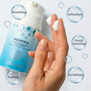AQUATICA Hydra-Nourishing Night Cream with Caviar Extract, Reishi and CoQ10