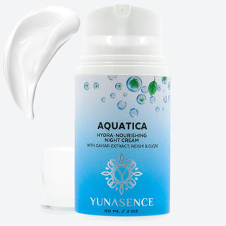 AQUATICA Hydra-Nourishing Night Cream with Caviar Extract, Reishi and CoQ10