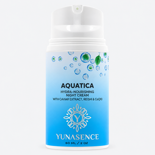 AQUATICA Hydra-Nourishing Night Cream with Caviar Extract, Reishi and CoQ10