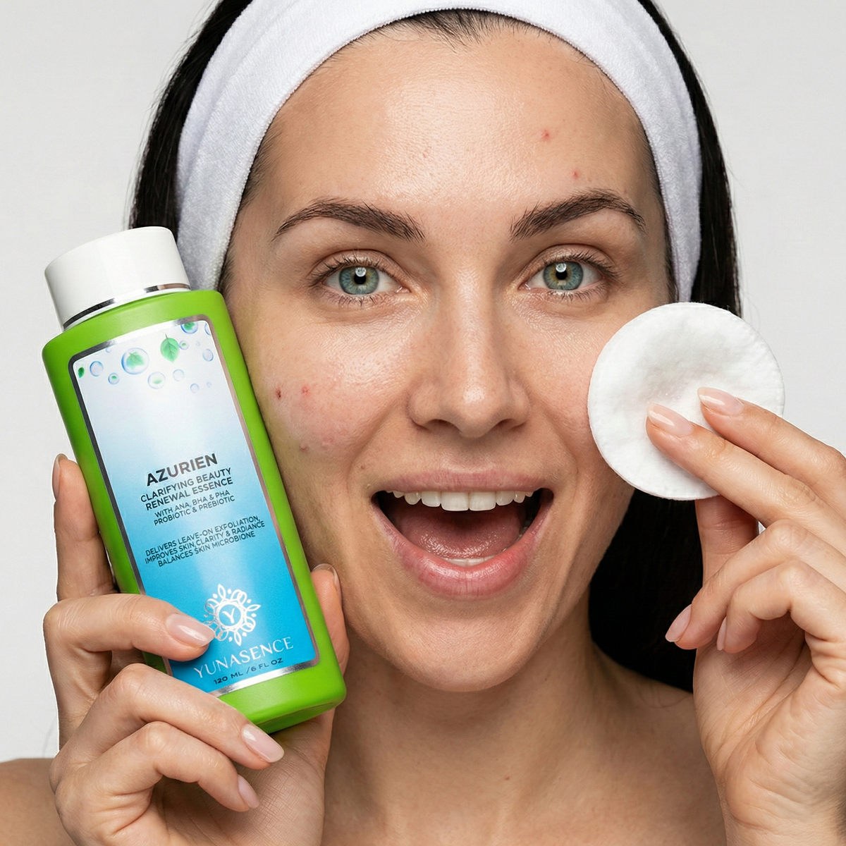 Yunasence AZURIEN Clarifying Beauty Renewal Essence for oily and