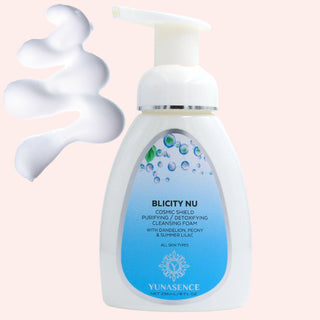 BLICITY NU Cosmic Shield Purifying Detoxifying Cleansing Foam, 8oz