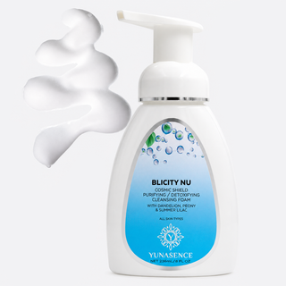 BLICITY NU Cosmic Shield Purifying Detoxifying Cleansing Foam, 8oz