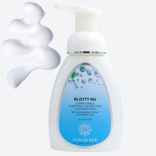 BLICITY NU Cosmic Shield Purifying Detoxifying Cleansing Foam, 8oz
