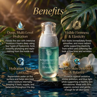 BLU’MARINE PACIFIC – 4D Pro-Collagen Re-Hydration Elixir, w/ GABA, 1oz