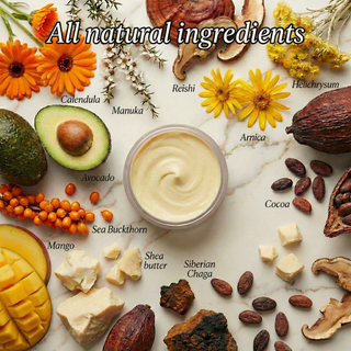 CALENDULA Organic Butter Cream, with Manuka, Arnica & Helichrysum.