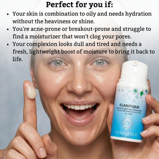 CLARIFIQUE Active Clarifying Hydrator For Oily, Blemished & Acneic Skin, Oil-Free