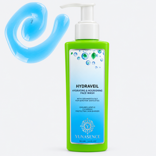 HYDRAVEIL Hydrating and Nourishing Face Wash, with Ceramides & Silk, 6oz