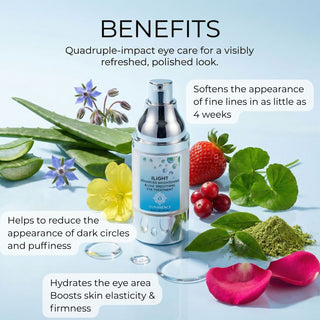 ILIGHT Organic Advanced Brightening & Line Smoothing Eye Treatment