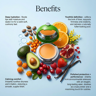 KISSABELLA Restoring Leave-on Lip Mask.  With 4D Hyaluronic acid and Amino Acids, 0.5oz.