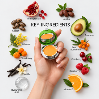 KISSABELLA Restoring Leave-on Lip Mask.  With 4D Hyaluronic acid and Amino Acids, 0.5oz.