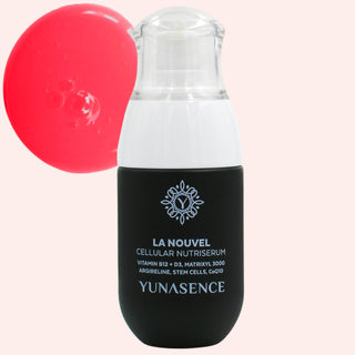 LA NOUVEL Cellular Nutri Serum with Vitamin B12+D3, Matrixyl 3000, Argireline, Stem Cells & CoQ10, 1oz