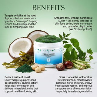 L'OR DE LA MER Organic Anti Cellulite Body Blaster Scrub with Seaweed