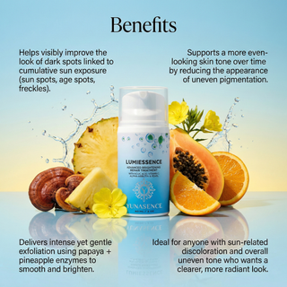 LUMIESSENCE Advanced Brightening Repair Treatment with Kojic Acid, Arbutin & Vitamin C