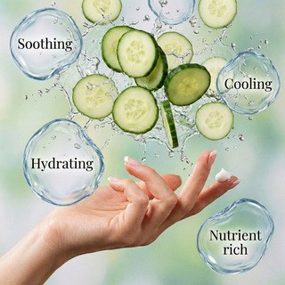 QLUMIERE Bio-Restorative Cucumber Day Creme with Silk Proteins, Enzymes & Co Q10