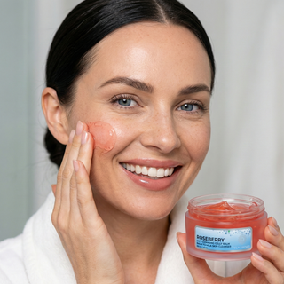 ROSEBERRY Soft Cleansing Gelly Balm,  Phytoaromatic Balm-to-Milk Skin Cleanser