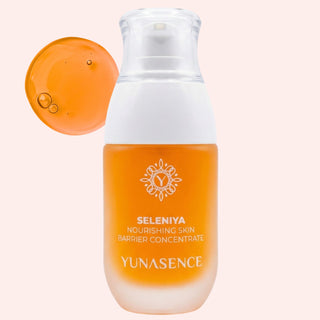 SELENIYA Nourishing Skin Barrier Concentrate, with Ceramide, Peptide, Microalgae, Selenium, 1oz