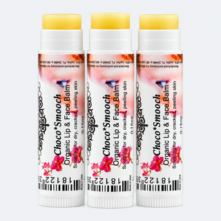 Choco Smooch Organic Lip & Face Balm, with Argan, Calendula & Sea Buckthorn