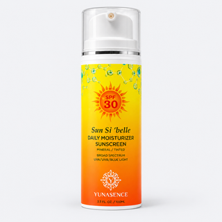 Sun Si'belle Daily Moisturizing Sunscreen SPF30, Tinted, UVA / UVB / Blue Light 3.3oz