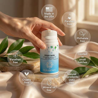 YOGA SKIN Oxygenating Neuroactive Wellness Cream, with Antioxidants, Vitamins B. C. D. E.