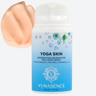 YOGA SKIN Oxygenating Neuroactive Wellness Cream, with Antioxidants, Vitamins B. C. D. E.
